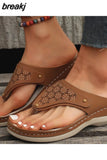 Women Sandals 2023 New Summer Shoes For Women Low Heels Sandals Summer Flip Flops Women Indoor Outdoor Slippers Sandalias