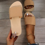 Women Wedges Slippers Platform Sandals Hot Sale Summer Shoes 2023 New Casual Beach Flats Ladies Slides Shoes Home Flip