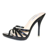 Women Slippers Popular Fashion Summer Women Mules Casual Female Shoes Pumps High Heels 11CM Peep Toe Slipper Stilettos