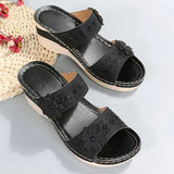 New 2023 Flower Sandals, Women's Shoes, Car Line, Leisure Holiday, Beach Slope, Comfortable