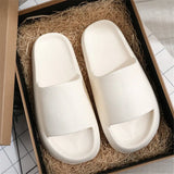 Thick Platform Bathroom Home Slippers 2022 Summer EVA Soft Thick Bottom Beach Sandals Woman Non Slip Flip Flops
