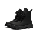 Breakj Martin Boots Male Autumn And Winter Long Tube Overalls Net Red High Street Soft Leather British Yuppie Male Boots