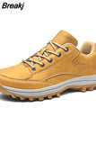 Security Boots Big Size Man Caterpillar Boots Casual Autumn Shoes Platforms Male Climbing Footwear Low Top