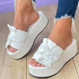 Women Sandals Slip On Heels Sandals Women Summer 2023 Platform Sandals Summer Footwear Outdoor Slippers Summer Shoes For