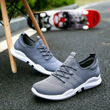 Men's Breathable Running Shoes Large Size Fashion Lightweight Couple Sneakers Casual Outdoor Men's Jogging Sports Shoes