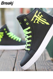 Sneakers Man Vulcanized Sneakers Male Comfortable High Top Shoes Men Autumn Spring 2023 Fashion Mens Shoes Vulcanize