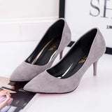 Size Women's Pumps Pointed Toe Patent Leather High Heels Dress Shoes White Wedding Shoes Thin Heels Basic Pump Red