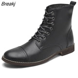 Men's Boots Men's Boots Plush Warm Men's Leather Boots Italian Style Men's Chelsea Boots Outdoor Boots Men's Ankle
