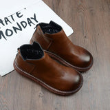 Retro Women Boots Ladies British Wind Students Ankle Boots Korean Casual Short Boots Japanese Original Big Head Doll