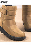 Women Boots Mid-Calf Winter Shoes For Women Snow Boots Casual Watarproof Platform Heels Botas Mujer 2023 New Winter Boots