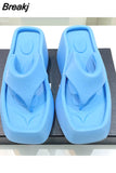 Women Wedge Sandals Platform Heels Summer Shoes For Women Fashion Wedges Zapatos Mujer Slippers 2023 New Flip