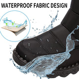 Platform Waterproof Snow Boots Women 2022 Winter Thick Plush Ankle Boots Woman Non Slip Warm Cotton Padded Shoes