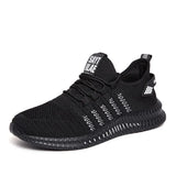 Men Sneakers Mesh Casual Shoes Lac-up Breathable Lightweight Walking Sneakers Men Shoes Plus Size Summer Tenis