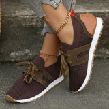 Knitting Flat Sneakers Woman Lightweight Slip On Walking Running Shoes for Women Spring Autumn 2024 Tenis