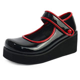 Design Buckle Decor Platform Mary Janes Pumps 2023 Spring Dropship Platform Sweet Comfy Woman Shoes