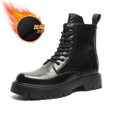 Breakj Martin Boots Male Autumn And Winter Long Tube Overalls Net Red High Street Soft Leather British Yuppie Male Boots