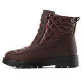 Women Boots 2023 New Winter Boots With Low Heels Ankle Boots Snow Botas Mujer Keep Warm Winter Shoes Women Platform