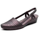 2023 New Women's Shoes Slingbacks Footwear Woman Wedges Sandals Women Slip-on Shoes Ladies Casual Pumps Female