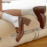 Heels Women Pumps Spring 2023 New Arrivals Designer Office Dress Shoes Woman High Heel Loafers Footwear Zaptos