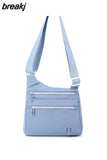 Women Nylon Crossbody Shoulder Bag Fashiobn Casual Ladies Waterproof Light Storage Messenger