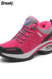 shoes woman 2023 new air cushion sneakers women shoes breathable mesh ladies shoes tenis feminino lace-up women