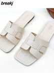 Selling Summer Slipper Ladies Slides Sandals New Fashion Design Beach Flip Flops Flat Shoes Shoes For Women Slippers
