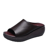Women Sandals Peep Toe Platform Sandalias Mujer Heels Summer Shoes For Women Wedges Sandal With Platform Slippers Ladies
