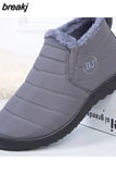 Sneakers Women 2023 New In Keep Warm Flat Shoes Women Fur Winter Shoes Slip On Zapatillas Mujer Casual Shoes