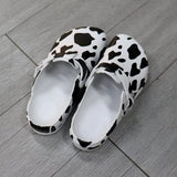 Women Classic Anti Bacteria Surgical Medical Shoes Safety Closed Toe Leopard Mule Clogs Slippers Cleanroom Work Slides