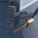 Winter Boots Women Martern Boots Platform Ladies Ankle Booties Comfortable Woman Shoes Casual Female Mid Calf