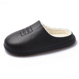 Winter Warm Waterproof Non-Slip Home Slippers Indoor Cotton Non-Slips Ladies Soft Slippers Memory Foam Couples