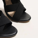 New Summer Women's High Heels Stiletto Women's Sandals Fashion All-match Zipper Sexy Open Toe Buckle Sandals Women