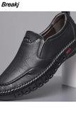 Sneakers Men's Summer Handmade Leather Shoes Outdoor Wear-resistant and Comfortable Driving Business Leather