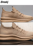 Men's Summer Sneakers 2023 New Casual Shoes Outdoor Light Mesh Flat Comfortable Sports Vulcanized Shoes Breathable