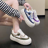 Women Chunky Mesh Sneakers Platform Sports Shoes New 2023 Spring Summer Thick Bottom 5cm Women's Casual Shoes Color