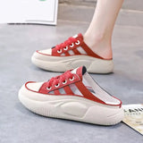 Mules Black Summer 2023 with Heel Clear Shoes Orthopedic Women's Slippers and Ladies Sandals Transparent H Sandal Trend