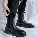 Breakj Size Men's Martens 45 British Wind Chelsea Men's Boots 46 Winter Cargo High-Top Leather Boots And Down