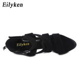 2022 New Summer Gladiator Women Sandals high heels Ankle Boots Zipper Buckle Strap Stiletto Sandals Pumps