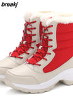 Women Boots 2023 Winter Boots With Platform Heels Snow Botas Mujer Keep Warm Ankle Boots Female Women Shoes Winter