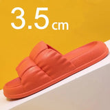 Women's Soft Sole Cloud Slippers Summer Beach Thick Platform Slipper Sandals Women Korean Eva Slippers for Home Flip Flops