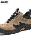 Labor Protection Shoes Steel Bao-head Anti Smashing Rubber Tire Sole Work Shoes Men Lightweight Non Slip Safety