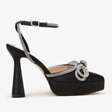 Heel Shoe Roman Style Navy Blue Pumps Sandals Ladies 2024 Basketball Platform Low-Heeled Orange Beige African Latest
