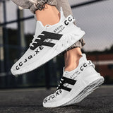 Men Sneakers Breathable Running Shoes Outdoor Sport Fashion Comfortable Casual Couples Red Gym Mens Shoes Zapatos