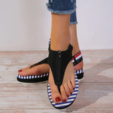 for Women 2023 Fashion Roman Women's Sandals Summer Fashion Platform Women's Thong Sandals Casual Female Beach