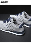 Men Sports Shoes New Breathable Mesh Flat Outdoor Casual Walking Shoes Large Size Comfortable Lightweight Running