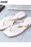 Summer flat flip-flops 36-41 casual women's outdoor fashion slippers beach holder fashion shoes woman slippers