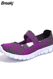 Sandals Women Handmade Casual Flat Shoes Outdoor Lightweight Casual Sports Hiking Shoes Large Size Zapatos De