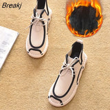 Boots Women Autumn Winter Shoes Thick Sole Ladies Snow Boots Brand Women Winter Ankle Botas
