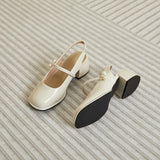 Janes Chunky Platform Shoes for Women 2023 Designer Luxury Summer Pumps Chic and Elegant Sandals Girls Fashion Round