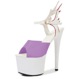 Stripper Heels Women Shoes Sexy Show Sandals Party Club Platform Stiletto High-heeled Pole Dance Prom Dress Shoes